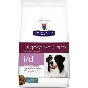 Hill's 2x12kg i/d Sensitive Digestive Care œuf, riz rescription Diet - Croquettes pour chien