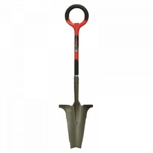 Venteo Bêche multifonctions 6en1 RootSlayer RECONDITIONNE - Manche 360° - Adulte - Noir - Lame tranchante, dents crantées