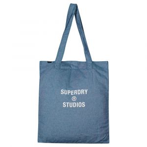 Superdry Sac À Dos Studio Shopper One Size Washed Denim