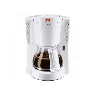 Machine a Cafe Cafetiere Electrique MELITTA LOOK IV 101101 15 tasses Filtre Blanc