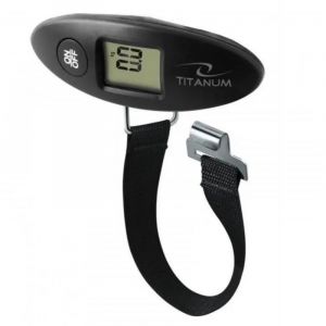 P&egrave;se-bagage - Esperanza - Titane - 40 kg - Design compact - Sangle pratique