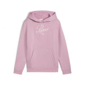Puma Sweat &agrave; Capuche Ess Script FL G pour Fille (1 pi&egrave;ce)