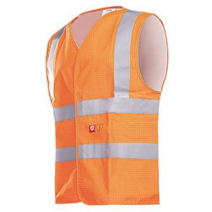 Sioen Gilet HV ignifugé/antistatique XL orange