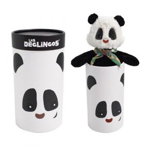 Image de Les Déglingos Peluche Globe Trotoys Les Grand Simply Rototos Le Panda en boîte