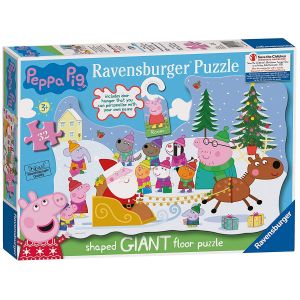 Ravensburger UK 5534 Peppa Pig Puzzle de Noël avec Porte Cintre