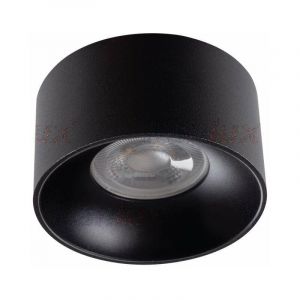 Kanlux Support de Spot Encastrable Rond Mini RITI GU10 Noir