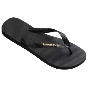 Havaianas Tongs Logo Metallic - Black / Black - EU 37-38