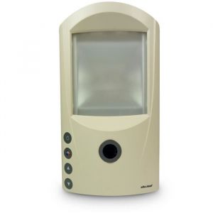 Image de Efbe-Schott Bronzeur pour le haut du corps, Panneau de control num&eacute;rique, Minuterie, Arr&ecirc;t automatique, Transportable, Blanc, 440W