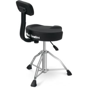 Xdrum BeatSeat Tabouret de Batterie Selle Pneumatique avec Dossier