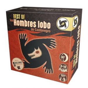 Asmod&eacute;e LG04ES jeu de soci&eacute;t&eacute; Los Hombres Lobo de Castronegro Jeu de cartes Simulation