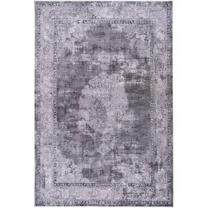 Signature Tapis Abstrait Kilim Gris 080 x 150 cm