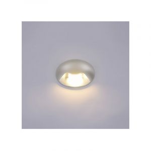 Italux Applique de jardin moderne Basilio argent