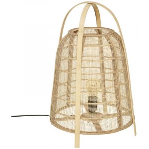 Lampe à Poser sur Pied "Carmen" 49cm Beige Prix