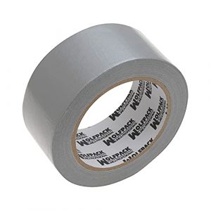 Wolfpack LINEA PROFESIONAL - Ruban américain Muscle Gris 48 mm x 10 mers. Super résistant, sceller, réparer, fixer, attacher, emballage.