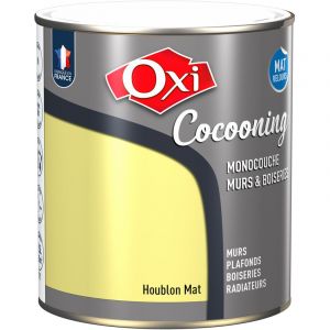 Owatrol Peinture d'intérieur monocouche pour murs & boiseries fini mat velours COCOONING MURS & BOISERIES MAT VELOURS Houblon 2.5 litres