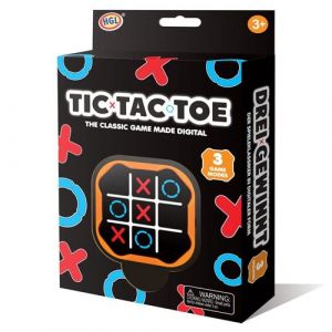 Jeu d&rsquo;ambiance One for fun Tic Tac Toe Game Orange