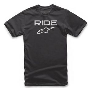 Image de Alpinestars Tee-shirt Ride 2.0 noir/blanc - M