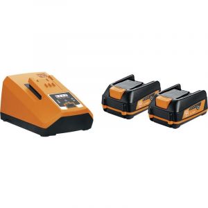 Fein Set de démarrage 12V 2 batteries 3Ah + 1 chargeur rapide