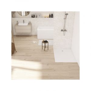Kinedo Receveur extra-plat 100X70 Kinesurf Nova Blanc mat RD1233BM