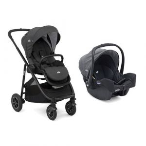 Image de Joie Poussette DUO VERSATRAX Pavement + coque GEMM Chromium