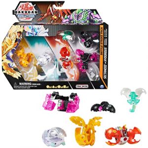 Image de Bakugan Spin Master 6064655 BTB Battle Strike 6 Pack S4 Sectanoid