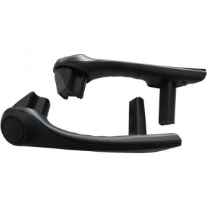 FINAO FRANCE - Paire de bras de porte noir intérieur avant droite et gauche pour Megane 2 II