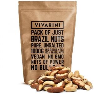 Noix du Br&eacute;sil Vivarini D&eacute;cortiqu&eacute;es Fraiches 100% Naturell & Vegan &ndash; 1 kg