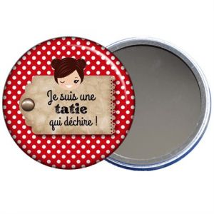 Miroir de poche TATIE qui d&eacute;chire - ANGORA