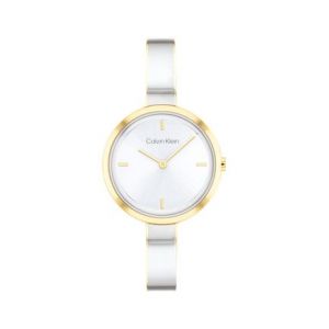 Calvin Klein Montre Femme Beam Argenté 25200189 Jaune