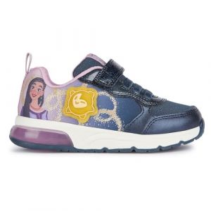 Geox J Spaceclub Girl A Basket, Lavande Marine, 32 EU