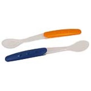 Nuk 2 cuillères de papille Soft Silicone 4m+