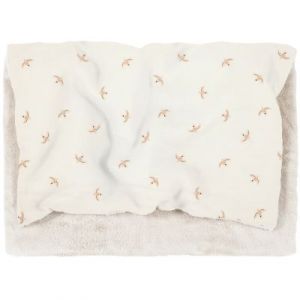 Couverture Hiver Wabi Sabi - Nude Haiku Birds Natural