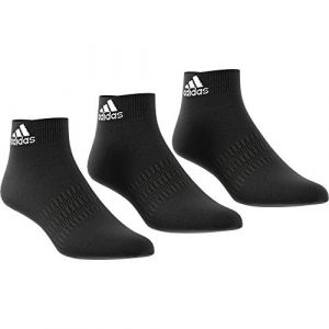 Image de Adidas Light Ankle 3 Pair - Black / Black / Black - Taille S