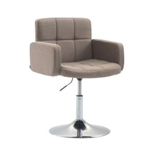 CLP Fauteuil lounge Los Angeles tissu taupe