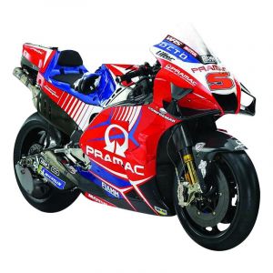 Maisto Maquette DG Ducati Pramac Rouge Blanc Bleu