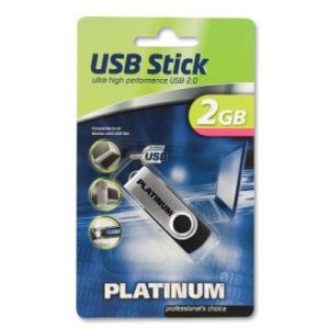 Bestmedia 177558 - Clé USB 2.0 Platinum 2 Go