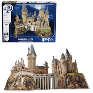 4D Build Build-4D, Château de Poudlard 209 pièces | Cadeaux Harry Potter | Décoration de Table | Jouets de Construction | Puzzles 3D pour Adultes et Adolescents, 6069831