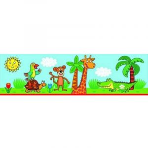 Ag Art Frise Animaux de la Jungle 14x5m