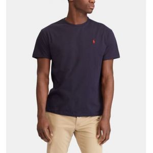 Ralph Lauren T-shirt logotypé en coton Bleu Polo