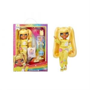 Rainbow high Junior High Pyjama Party Poupée mannequin articulée 22 cm Sunny Nombreu accessoires