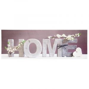 Image de Toile Imprimée "Romance Home" 30x90cm Beige Prix