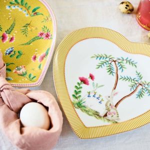 Pip studio La Majorelle Herzförmige Teller 2er Set Geschirr 2 ct (39.99 € / 1 ct)