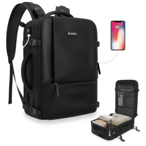 Numada Explorer B40 Sac &agrave; dos de voyage cabine 20L 0x20x25cm Noir