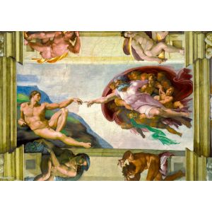 Bluebird Puzzle Puzzle Michelangelo - The Creation of Adam, 1511