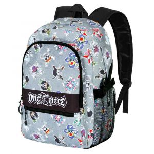 Karactermania One Piece Skull Symbols Sac à dos Fight FAN 2.0, One Size Gris