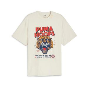 Puma Pour homme. T-shirt Showtime blanc