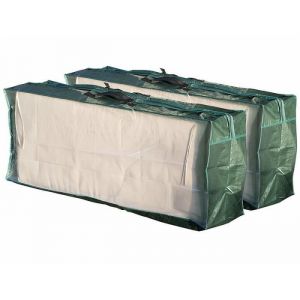 Royal Gardineer : 2 housses de protection pour coussin de jardin