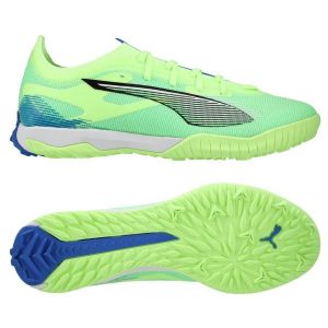 Puma Mixte Ultra 5 Match TT Soccer Shoe, Fizzy Apple White-Bluemazing, 42 EU