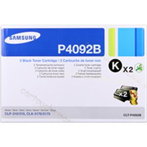 Samsung CLT-P4092B - Pack 2 Toners noir 3000 pages