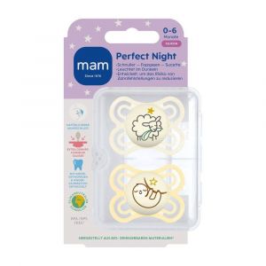 Mam Perfect Night Fopspeen Silikon Unisex 0-6